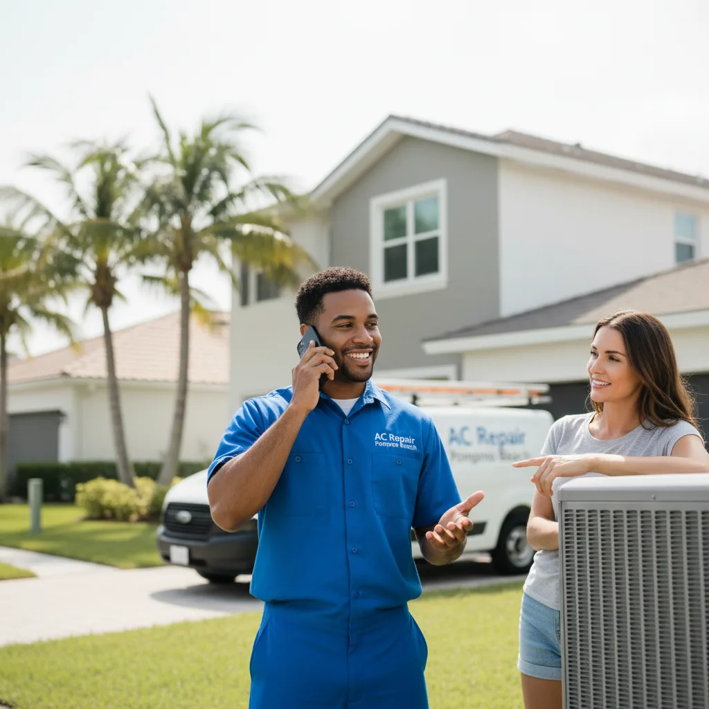 AC Repair Pompano Beach customer support in Strunk